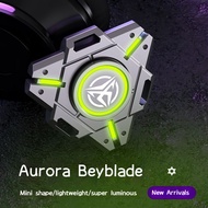 Full Alloy Material Fidget Spinner Stress-Relief Toy: A Tech-Style Light-Up Cool Gadget