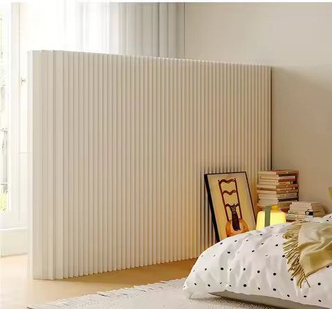 paper screen partition wall folding organ paper wall living room live stream background board room p