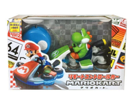 孖寶兄弟 - MARIO KART 超級瑪利歐 YOSHI 耀西 遙控玩具 卡丁車方程式 玩具車 遙控車 兒童禮物 禮盒裝