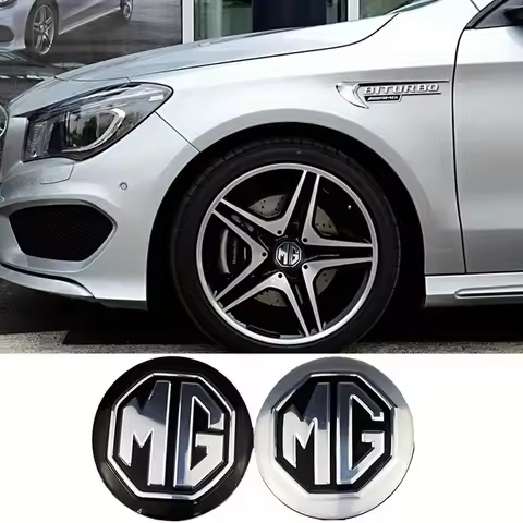 56mm Car Wheel Hub Center Stickers Decals for Morris Garages MG 3 5 6 7 TF ZR ZS GS GT HS EZS EHS Mg