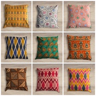 KATUN Sofa Cushion Cover 40x40 cm, Premium Quality Cotton Fine Batik Material