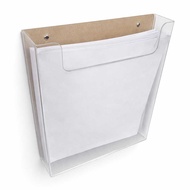 Acrylic Brochure Wall Mount A4 Flyer Brochure Holder Magazine/Pocket wall mount holder