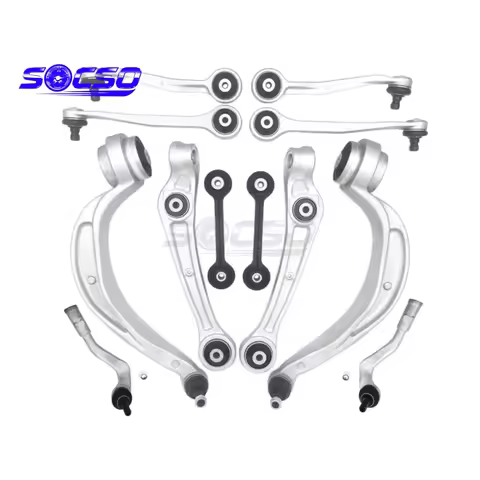 Front Control Arm Kit for Audi A4 B8 C7 A6 A7 A5 Q5 Carman Stabilizer Link Tie Rod End 8K0407505R 8K