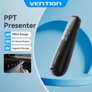 Vention Wireless PPT Presenter Air Mouse Laser Remote Control Pointer with Red Light for Computer Po