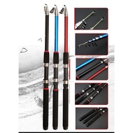 CHEAP MINI RETRACTION FISHING ROD, CHILDREN'S ROD 2.1M, 2.4M Telescopic Fishing Rod