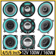 ⊰4/5/6Inch Car Speakers 100W/160W Universal HiFi Coaxial Subwoofer Car Audio Music Stereo Full R ♟➹