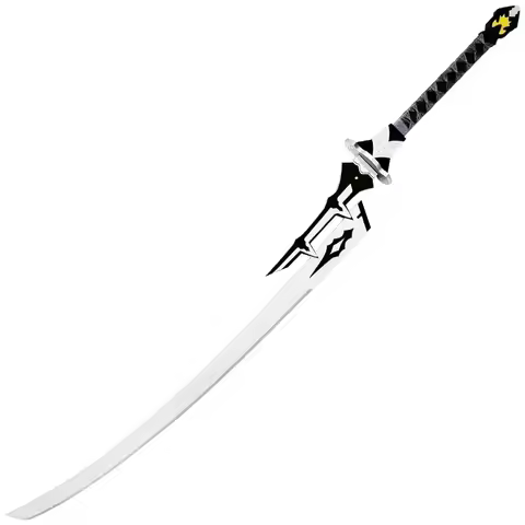 Hot Game NieR:Automata 2B's Virtuous Treaty Long Sword for Halloween Christmas Fancy Party Cosplay P