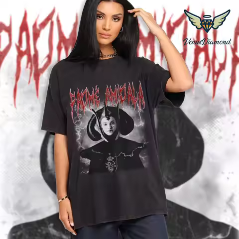 Padme Amidala Heavy Metal T Shirt 90S Movies Queen Of Naboo Princess Leia Vintage