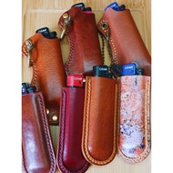 LEATHER LIGHTER CASE (Cricket) / VEG.TANNED LEATHER