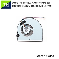 Gigabyte Aero 14  15  15X  RP64W  RP65W GPU Laptop Replacement Fan
