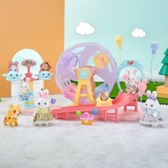 Yasini rabbit feeris wheel toy house doll children's toy doll house rabbit rabbit