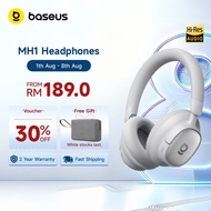 Baseus Bowie MH1 Wireless Bluetooth Headphones with -48dB Adaptive Hybrid ANC Hi-Res Sound USB-C Fas