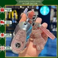 Mercedes C200, C250, C300, E200, E250, E300, S450 high quality bling bling key case - Car key protec
