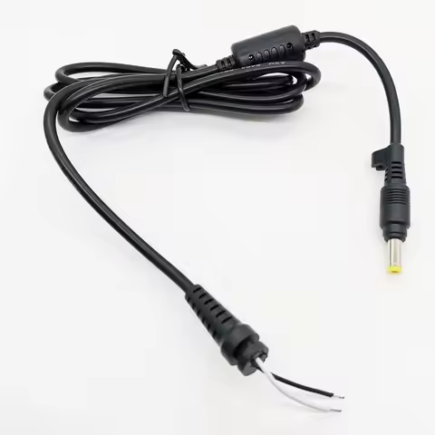4.8x1.7mm DC Power Charger Plug Cable yellow Connector for hp HP 510 530 550 620 625 Laptop adapter 