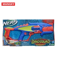 Nerf DinoSquad Torpedo, 4 Dart Blasting, Dart Storage, 12 Nerf Elite Darts, Dinosaur Design
