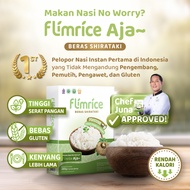 [New Launch] Flimrice Nasi Shirataki (Nasi Diet) - 1 box isi 7 sachet