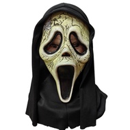Halloween Horror Grim Reaper Skull Mask, Murder Mystery Game Dead by Daylight Scream Ghost Mask, Wol