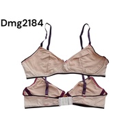 E Dmg2184 branded bra without foam without wire bra Rijeck stain size 34