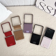 Magnetic for Samsung Galaxy Z Flip 7 6 5 7FE Case FlannelELEGAN Zflip7 7FE Flip6 Flip5 Lanyard Phone