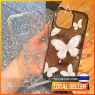For iphone 11 13 Case Found Butterfly 11 Pro max 16 15 14 11 12 x xs xr 7plus 8plus 16 plus Material