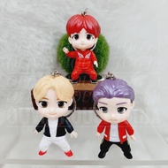 GANTUNGAN Bt21 Chubby Keychain Bt21 Ring Keychain