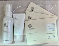 Nuskin便攜式NaPCA保濕噴霧+旅行裝蘆薈膏+旅行裝瑞凝霜3包