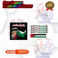 LB CAGE STICKER PALESTINE DECAL BOX SIZE 30 CM
