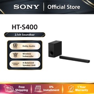 Sony 2.1ch HT-S400 Soundbar with Powerful Wireless Subwoofer