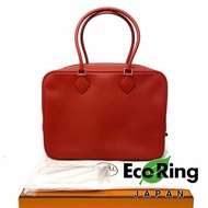 △ Hermes 愛馬仕 Plume 32 Red Swift Calfskin Handbag Stamp T 紅色滑面小牛皮手袋 T刻 - 247017454