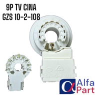 9 PIN CRT SOCKET GZS 10-2-108 CHINESE TV CRT SOCKET