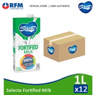 Selecta Fortified Milk 1 Liter - Pack of 12