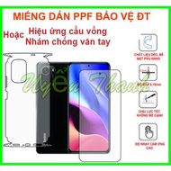 Ppf skin stickers for full Realme 3 5 5i 6 6i 7 7i 8 8i X lite X2 X7 Q Q2 Q3 Q2i GT neo 2T 2 3 5 pro