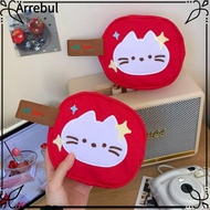 ARREBUL Instant Camera Storage Pouch, Cute Kitty Large Capacity Makeup Bag, Portable Zipper Closure 