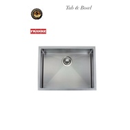 Franke PLANAR - 450 Single Bowl Undermount Sink PZX 110-45
