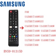 SAMSUNG Smart tv remote control BN59-01315D FOR SAMSUNG LED TV Remote control BN5901315D UA50RU7100WXXY UA75RU7100WXXY UA65RU7300 UA43RU7100W UA50RU7100W UA55RU7100W UA58RU7100W UA