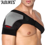 Wan Shi Back Shoulder Support Brace Guard Wrap Belt Fitness / Alat Cover Bantalan Pelindung Cedera S