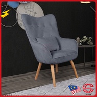 Cassa Scandinavian Nordic Serena Luxury Comfort Lounge Cushion Sofa Arm Wing Chair 1 Seater 2 Seater