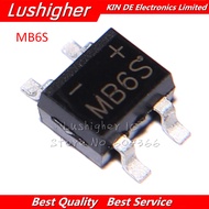 1000PCS MB6S SMD 0.5A 600V Single Phases Diode Rectifier Bridge SOP-4