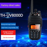 เครื่องรับส่งวิทยุ8000D วิทยุสื่อสาร TH-UV ระยะทาง3000ไมล์เครื่องจับที่รับส่งวิทยุได้ไกล100กม. พร้อม