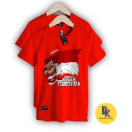 Kaos anak HUT RI baju anak 17 agustusan kaos garuda