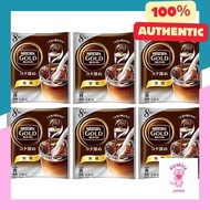 【Direct from Japan】Nescafe Gold Blend Rich and Deep Unsweetened Capsule Portion Coffee, 8 pieces x 6 bags