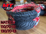 Matrix By.Veerubber ยางนอก N-max เบอร์ 110/70-13  130/70-13 ลาย CITY