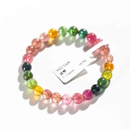 頂級彩虹糖果碧璽手鍊 | 一物一圖 | 天然水晶手鏈