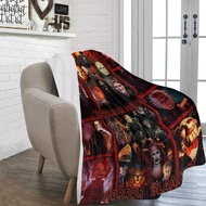 Halloween and Christmas Theme Horror Leather Blanket, Size 50x60 Inches.