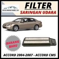Air Filter Accord 2004 2005 2006 2007, Accord CM5