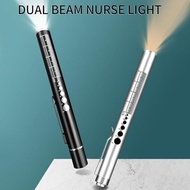 PEN LIGHT PENLIGHT USB Rechargeable Mini Pocket Two colors of light Medical Flashlight Medical First
