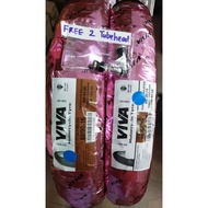 BUY 1 FREE 1 TUBEHEAD [100% ORIGINAL] VIVA FT390 TYRE YEAR 2025 70/90-16 & 80/90-16 TUBELESS