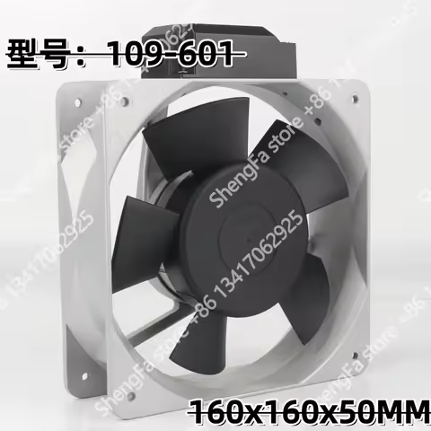 Cooling fan Original Sanyo 110V 115V 120V AC 100V 37.5/33W 0.43/0.35A DC EC 16050 16CM 160x160x50MM 