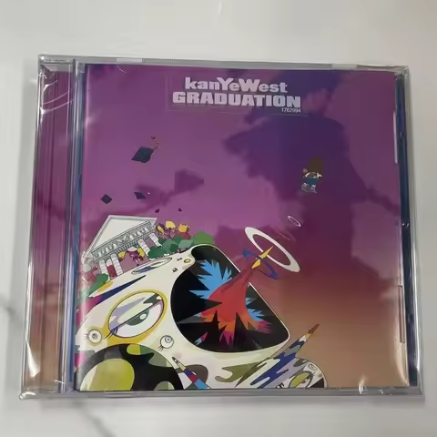 Classic Kanye West Music CD Ye Graduation Album Disc CD Car Walkman Soundtracks Box Collection Gifts