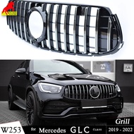 W253 Car Racing Gt Grill for GLC Class X253 C253 Coupe 2020-2022 GLC 250 GLC300 GLC43 Front Bumper G